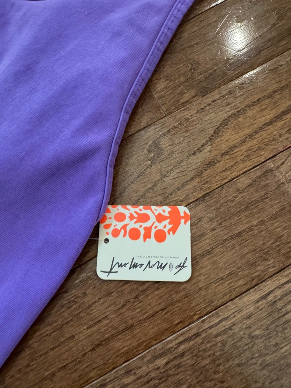 NEW Free People Hot Shot Mini Dress in Purple - Picture 4 of 8